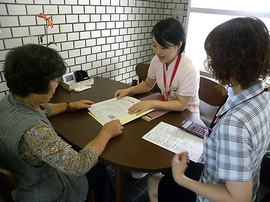 地域医療連携室の様子